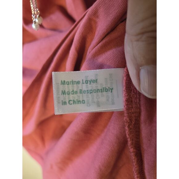 Marine Layer ML x Jarritos Graphic Tee Mens L Faded Red Super Soft NWT - Picture 7 of 9